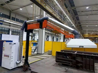 Taian City Xutai Machinery SPH-405 Hydraulic Dust-Collection Space Arm: การทำ...